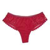 Lace mesh women's underwear