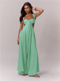 Strap up suspender jumpsuit