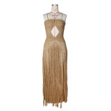 Hollow out bikini cover skirt