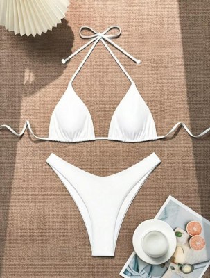 Strap bikini swimsuit