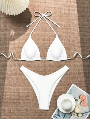 Strap bikini swimsuit