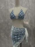 One-piece split bikini