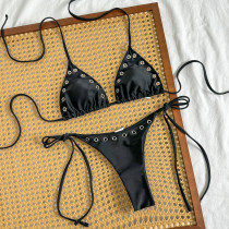 Split two-piece swimsuit set Split two-piece swimsuit set