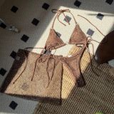 Mesh Three Piece Swimsuit Strap Swimsuit Bikini