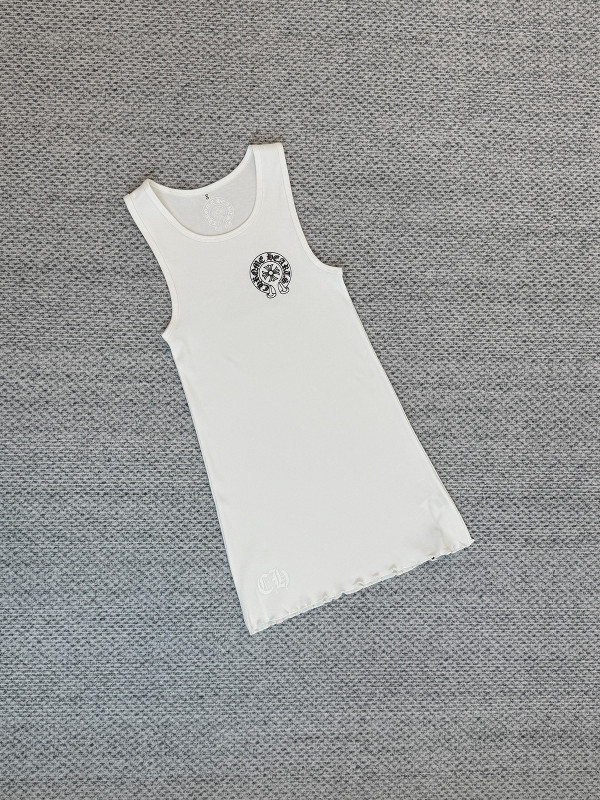Printed sleeveless vest