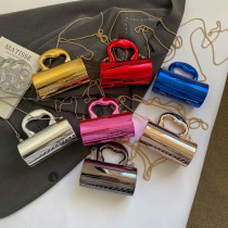 Yak cylindrical chain shoulder crossbody bag W1009203947442