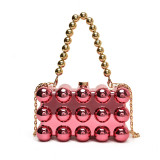 Acrylic Egg Box Candy Chain Bag W828812221558