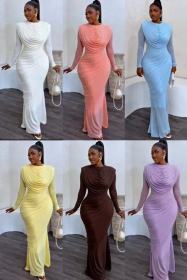 Irregular mesh pleated hip hugging party dress