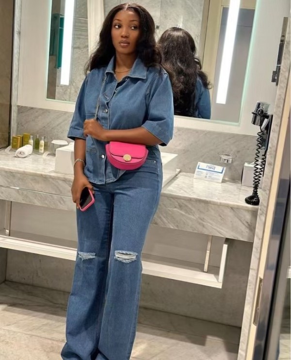 Broken hole beggar outfit, jeans and pants set