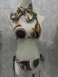 Hairband split one-piece bikini swimsuit
