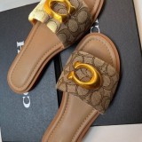 Flat bottomed one-piece slippers