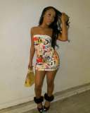 printed dress