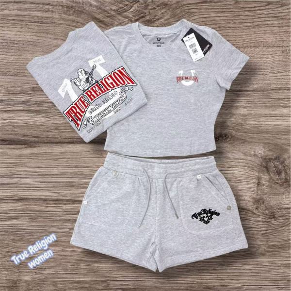 Printed top and shorts set