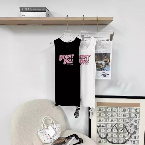 Letter Print Manga Girl Tank Dress A991289252398