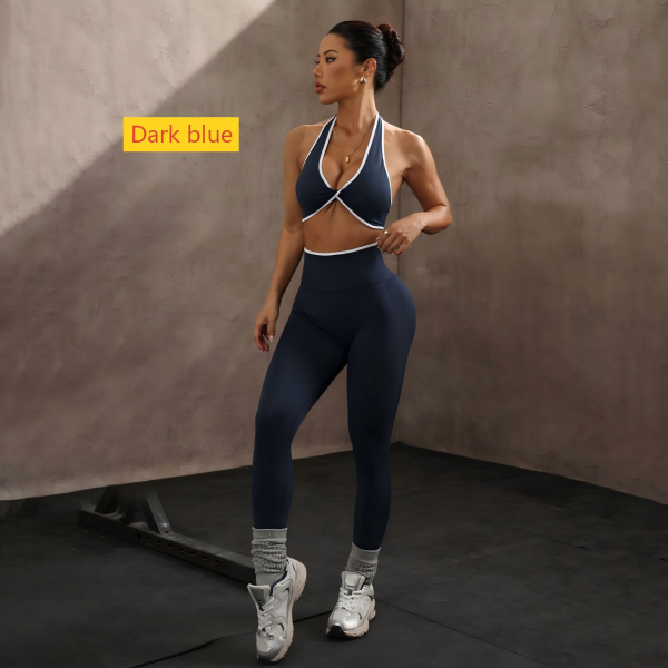 Bra yoga pants two-piece set S946297845251-1