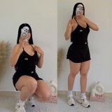 Sunscreen quick drying camisole vest dress two-piece set