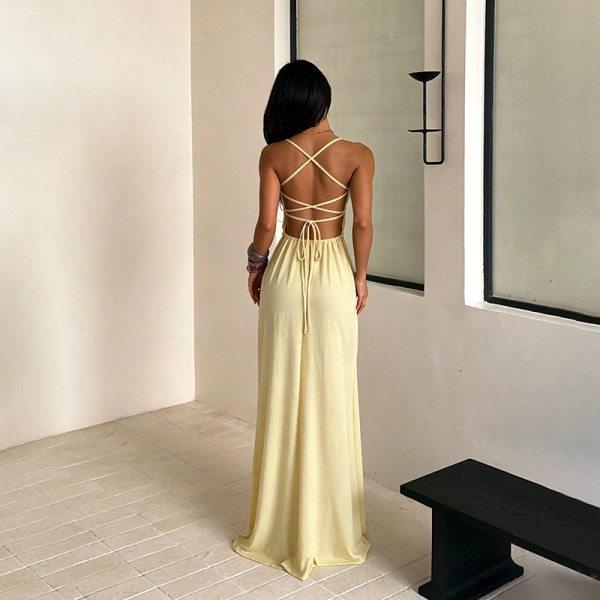 strappy dress