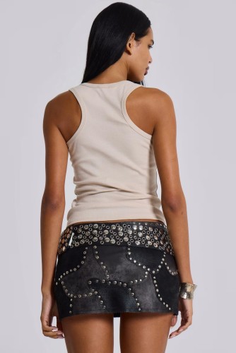 Metal circular hole perforated vest