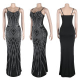 Sexy Strapless Rhinestone Partydress K3188 