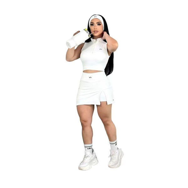 Two piece sports skirt set (including headscarf and safety pants)