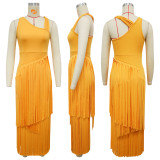 Tassel dress dress