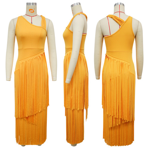 Tassel dress dress