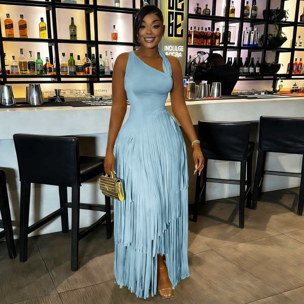 Tassel dress dress