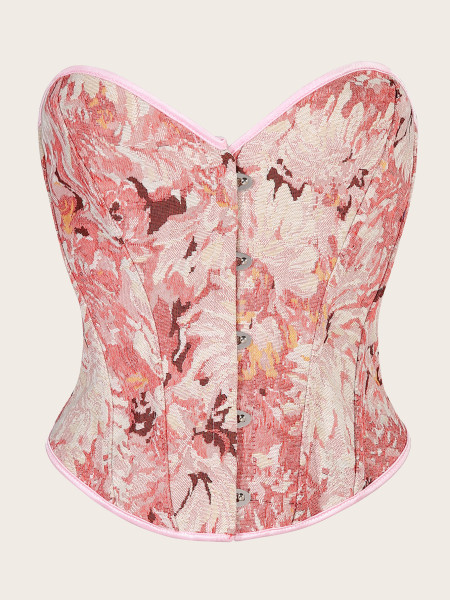 Fishbone Flower Bundle Oil Painting Body Shaping Underwear A1002499343529