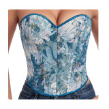 Fishbone Flower Bundle Oil Painting Body Shaping Underwear A1002499343529