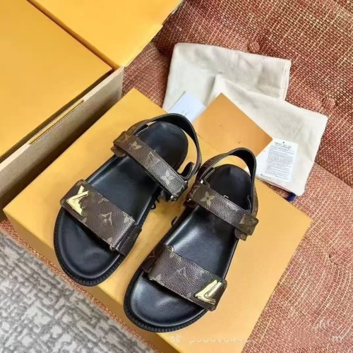 Belt buckle thick soled slippers S1049603138988