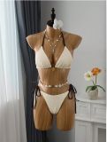 Split swimsuit bikini
