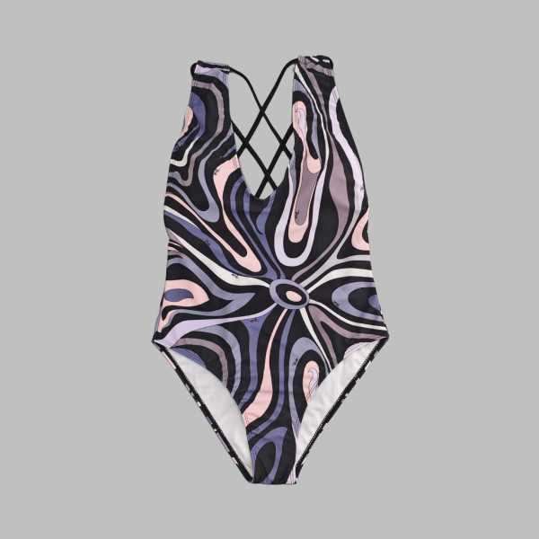 Printed bikini one-piece swimsuit PH2569-1