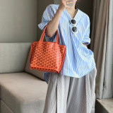Basket tote bag