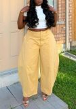 Loose silhouette pants