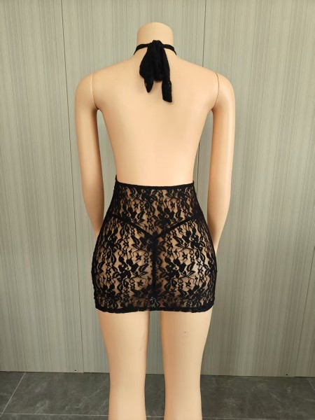 Nightclub lace dress, pajamas, nightgown