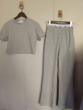 Short sleeved T-shirt top and pants set