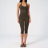 Tank top sports suit