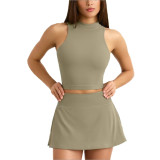 Naked yoga suit set