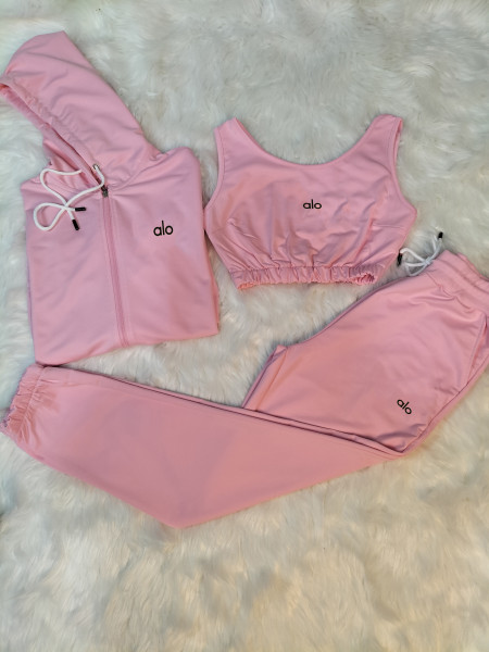 High quality women's suit jacket+vest+pants three piece set