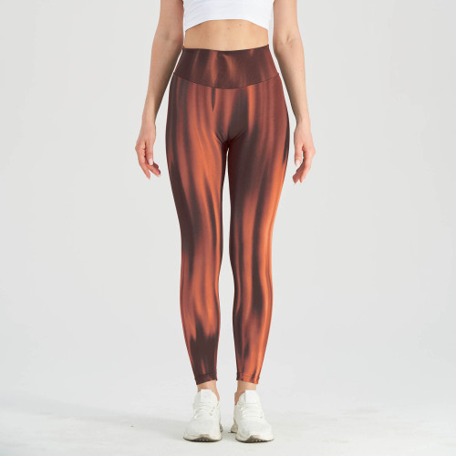 Aurora Sports Yoga Pants Seamless High Waist Fitness Pants