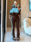 brown
