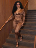 Long sleeved and long pants set MH1052