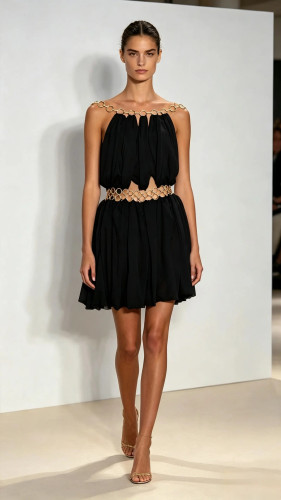 Temperament Commuting Evening Dress A1077407788692