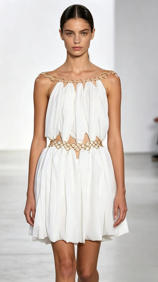 Temperament Commuting Evening Dress A1077407788692