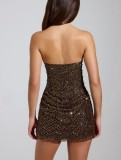 Sexy Chest and Hip Hugging Short Party DressTTYL1003152692553