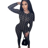 Printed jumpsuit jumpsuit FC1604