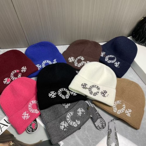 Warm hat knitted letter style pullover cap S866437447952