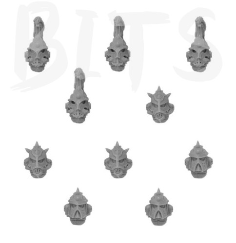 Sons Of Horus MKIV Heads Upgrade Set bits