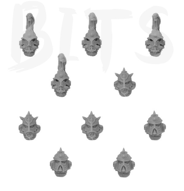 Sons Of Horus MKIV Heads Upgrade Set bits