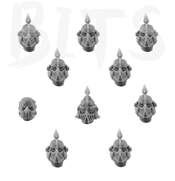 Death Guard Legion Heads Upgrade Set bits